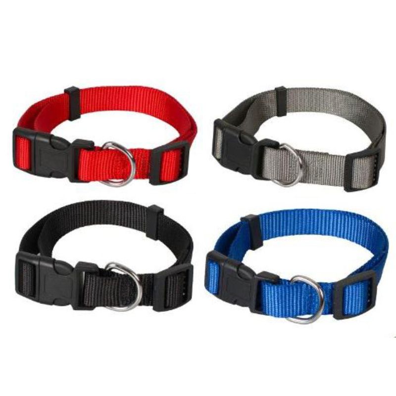 Pets Nylon Basic Medium Collar - 35 to 55cm