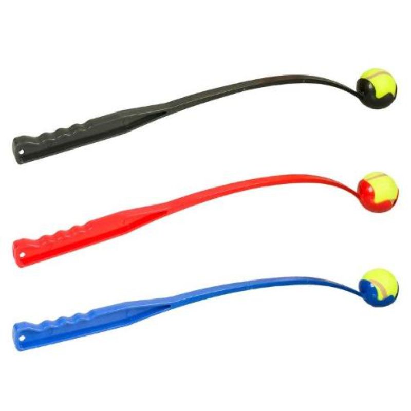 Pets Tennis Ball and Launcher - 64cm
