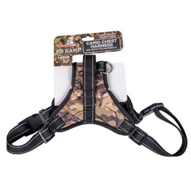 Pets Camo Medium Chest Harness