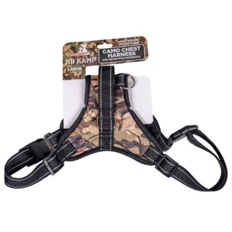 Pets Camo Large Chest Harness