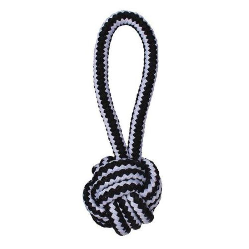 Pets BW Cotton Rope Ball Toy - 23cm x 1.5cm