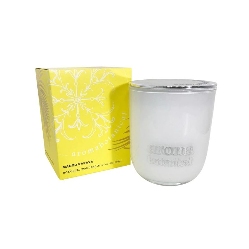 Aromabotanical Mango Papaya Botanical Wax Candle - 390g