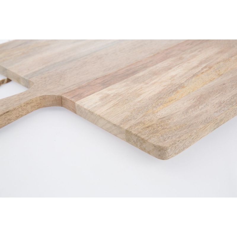 Natural Rectangular Mango Wood Serving Board - 44cm x 77cm x 2cm