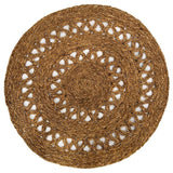 Load image into Gallery viewer, Natural Coco Seagrass Round Rug - 180cm