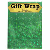 Load image into Gallery viewer, 2 Sheets Metallic Holographic Gift Wrap - 70cm x 46cm