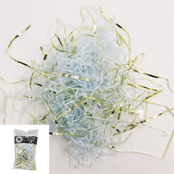 Blue Gold Shredded Paper - 40g