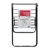 Load image into Gallery viewer, Boxsweden Foldable Wire Clothes Airer Rack 21 Rails - 132cm x 58cm x 95cm