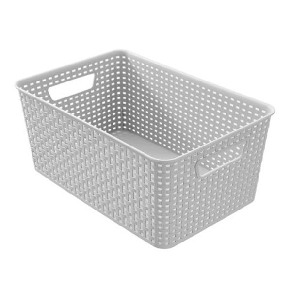 Woven Storage Basket - 14L | 39cm x 26cm x 16.5cm