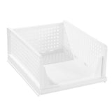 Load image into Gallery viewer, Large Foldaway Stackable Storage Basket - 42.5cm x 32.5cm x 18.5cm
