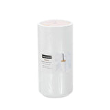 Load image into Gallery viewer, Bano White Ceramic Toilet Brush Set - 10.5cm x 10.5cm x 37.5cm
