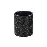 Load image into Gallery viewer, Bano Black Speckle Ceramic Bathroom Cup - 8cm x 8cm x 9cm
