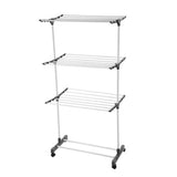 Load image into Gallery viewer, 21 Rails 3 Tier Clothes Dryer On Wheels - 80cm x 60cm x 165cm