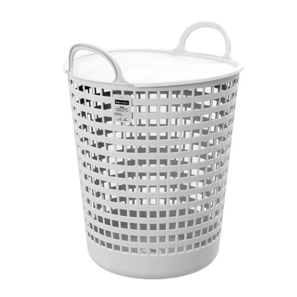 Flexi Laundry Basket With Lid - 38L | 40cm x 38cm x 52.3cm