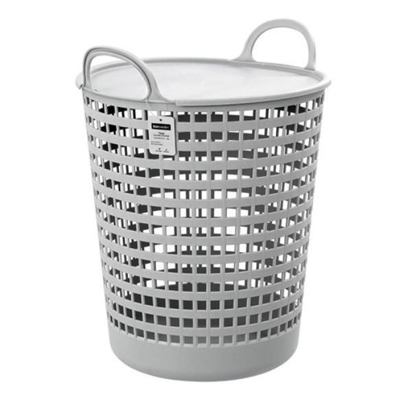 Flexi Laundry Basket With Lid - 38L | 40cm x 38cm x 52.3cm