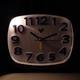 Load image into Gallery viewer, 3D Number Alarm Table Clock With Light - 12cm x 10cm x 4cm
