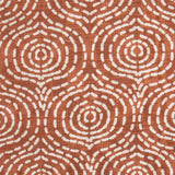 Load image into Gallery viewer, Rust Printed Cotton Slub Cushion Prefilled - 45cm x 45cm x 10cm