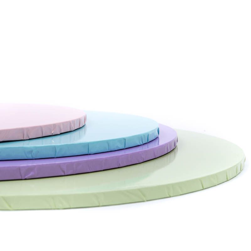 Pastel Blue Round Masonite Cake Board - 30.5cm