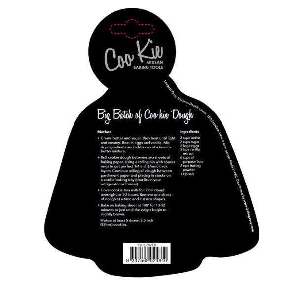 Coo Kie Sweater Cookie Cutter - 9cm