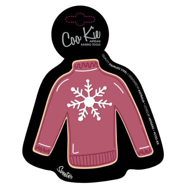 Coo Kie Sweater Cookie Cutter - 9cm