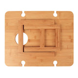 Load image into Gallery viewer, Bamboo Foldable Travel Picnic Table - 48cmx 38cm x 25cm