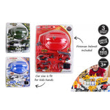 Load image into Gallery viewer, 11 Piece Police Fire & Military Play Set Toy