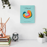 Load image into Gallery viewer, Zodiac Virgo Block Plaque - 20cm x 25cm