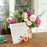 Load image into Gallery viewer, Cinnamon Friends Sentiment Plaque - 12cm x 15cm