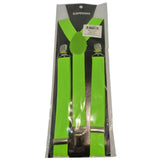 Load image into Gallery viewer, Neon Green Suspenders