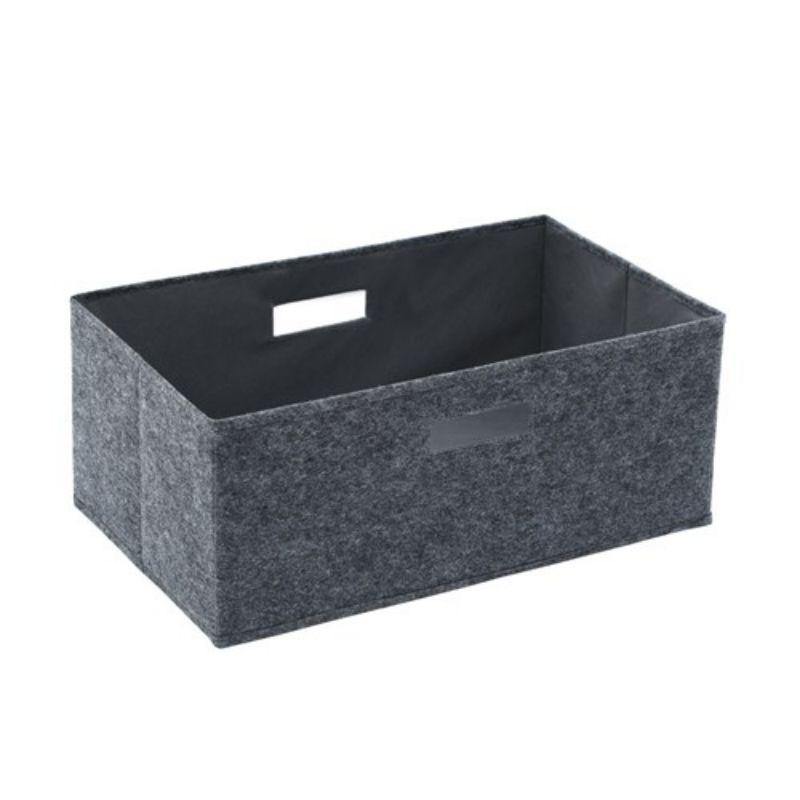 Felt Storage Cube with Handles - 50cm x 30cm x 20cm