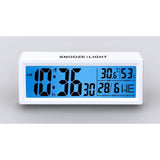 Load image into Gallery viewer, Multifunction LCD Table Clock - 14.8cm x 5.8cm x 5.2cm