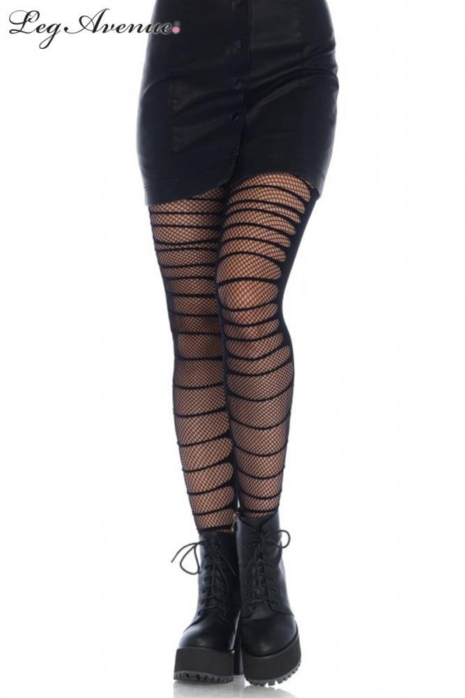 Womens Double Layer Shredded Spandex Stockings - The Base Warehouse