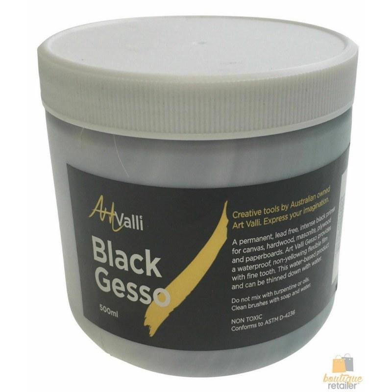 Maries Black Gesso - 500ml