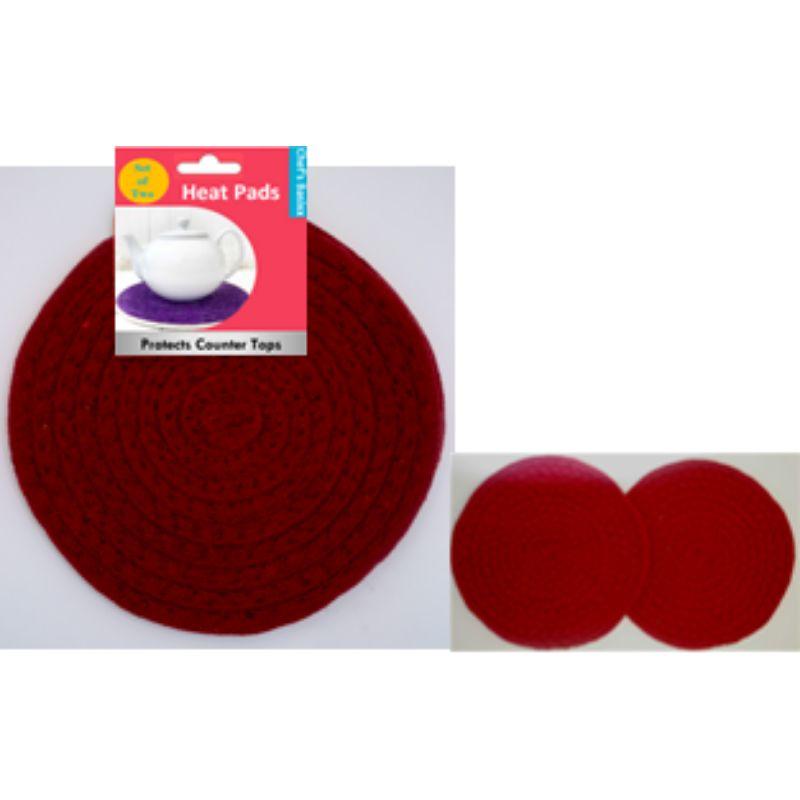 2 Set Round Heat Pads