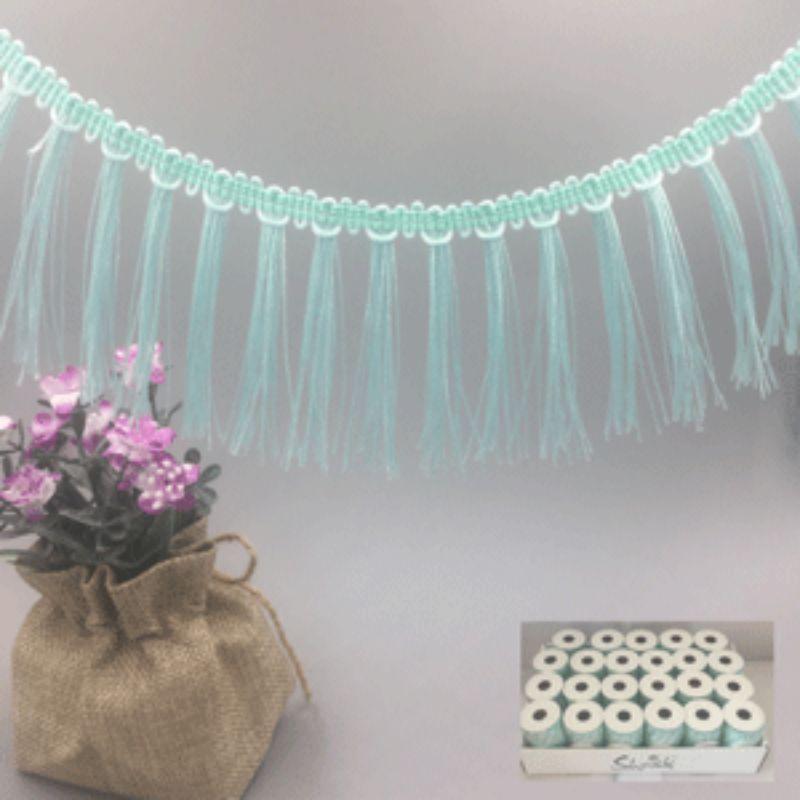 Blue Fringe Trims - 3m