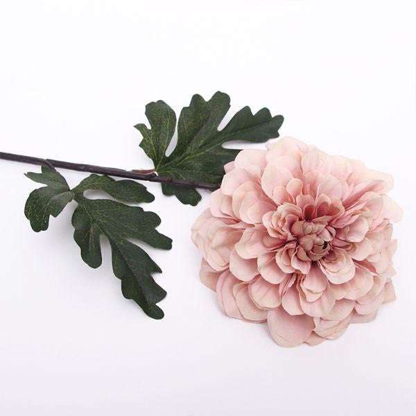 Dusty Pink Dahlia Stem - 65cm