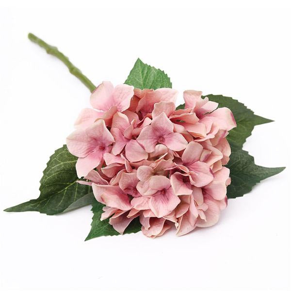 Pink Hydrangea Flower - 50cm