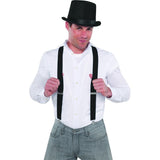 Load image into Gallery viewer, Black Suspenders