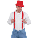 Load image into Gallery viewer, Red Suspenders