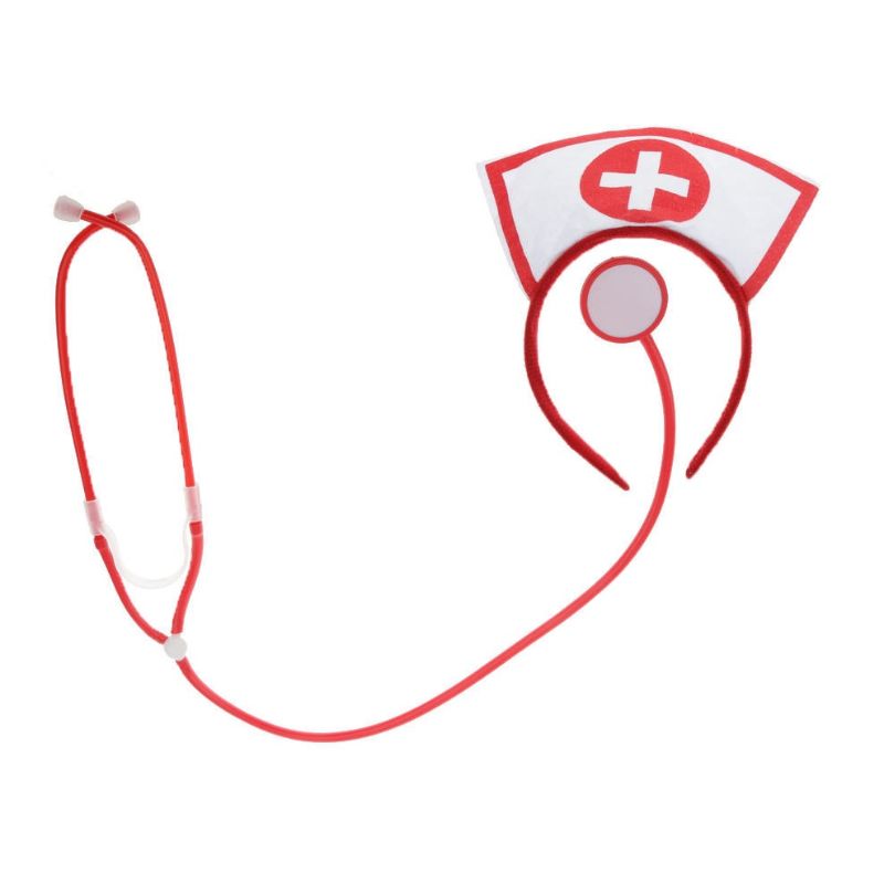 Red Naughty Nurse Set - Red