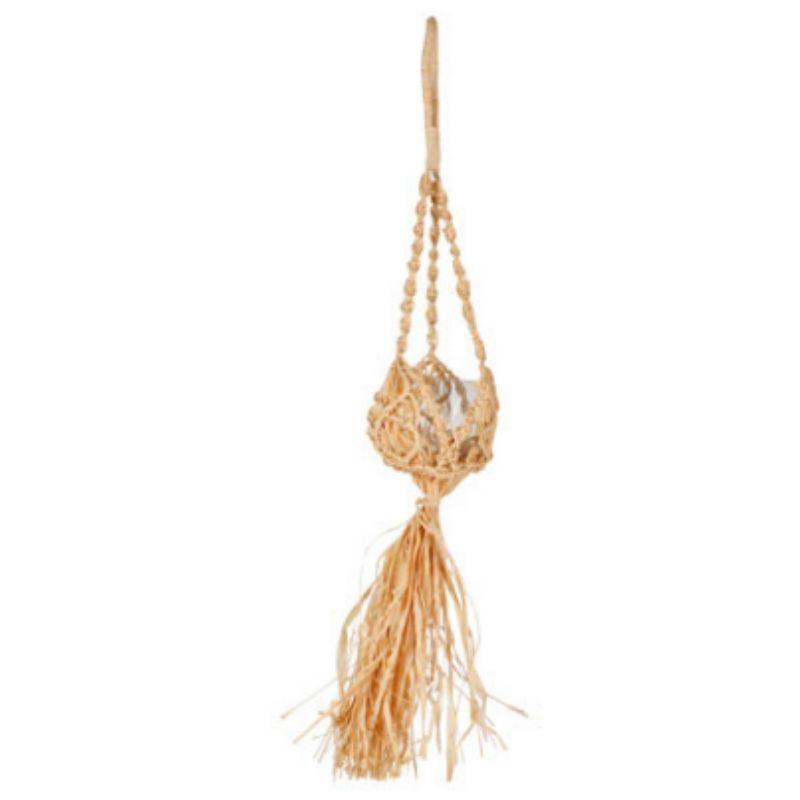 Cheli Raffia Hanging Planter - 90cm