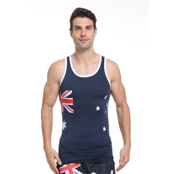 Mens Aussie Tank Top