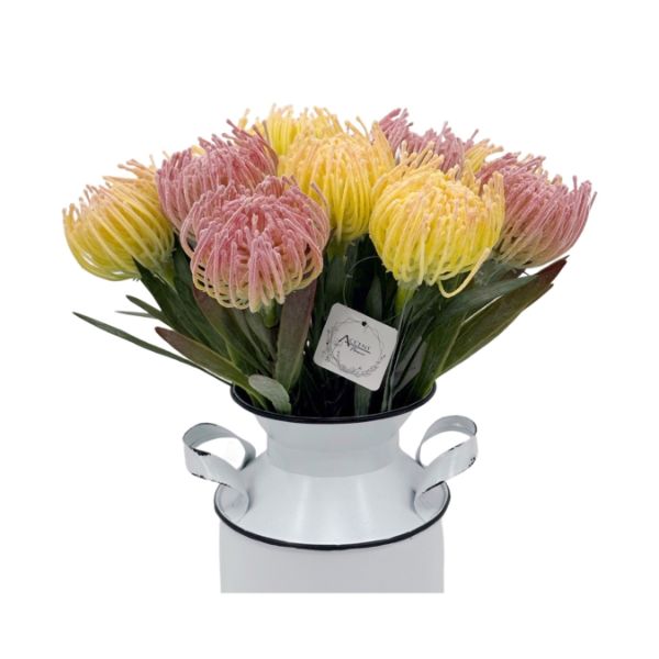 Single Artificial Leucospermum - 43cm