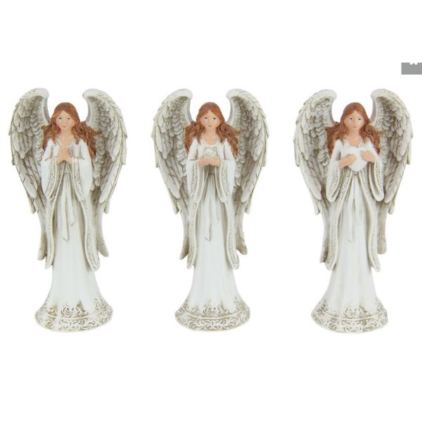 White Robe Prayer Angel - 13cm