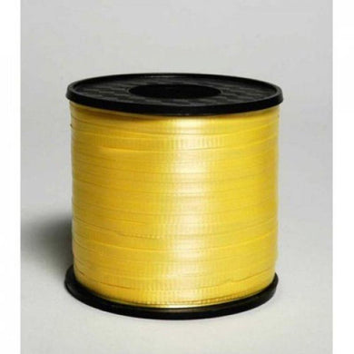 Yellow Curling Ribbon - 5mm x 460m - The Base Warehouse