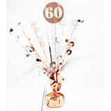 Load image into Gallery viewer, 60 Rose Gold & White Centrepiece Weight - 165g