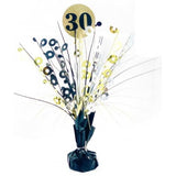 Load image into Gallery viewer, 30 Black &amp; Gold Centrepiece Weight - 165g

