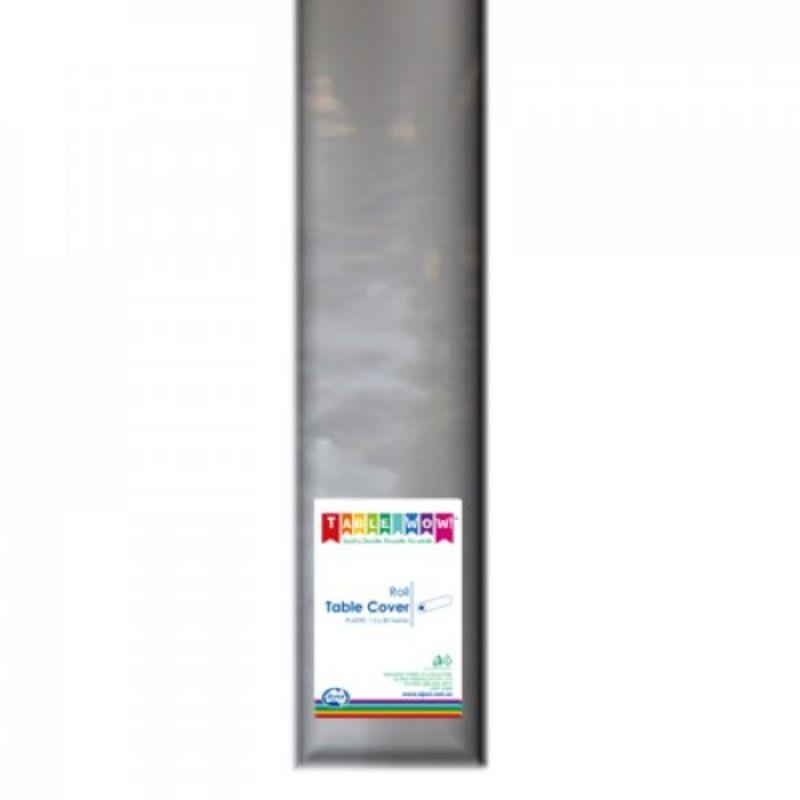Silver Tablecover Roll - 1.2m x 30m