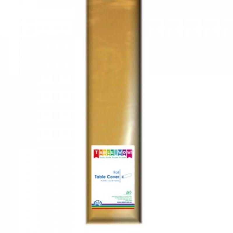 Gold Tablecover Roll - 1.2m x 30m