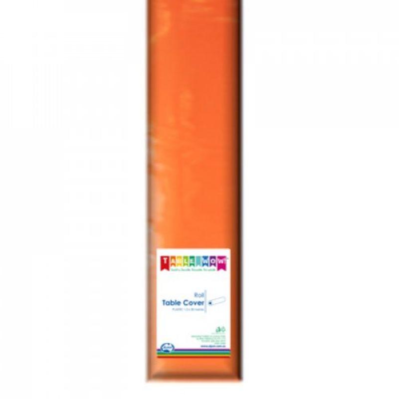 Orange Tablecover Roll - 1.2m x 30m
