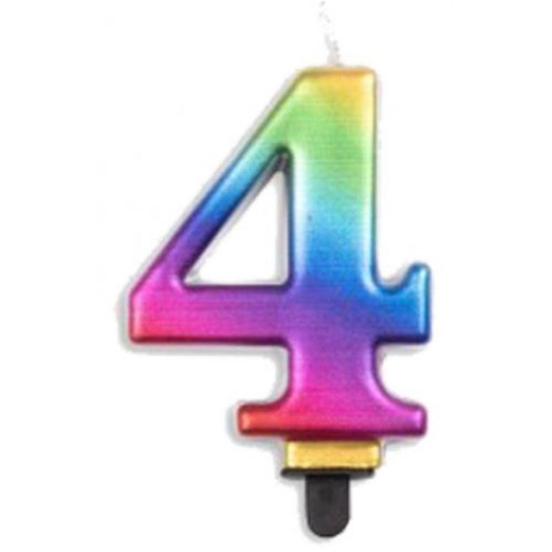 Jumbo Rainbow Candle #4
